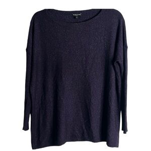 Eileen fisher wool and silk blend sweater size p medium